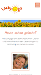 Mobile Screenshot of lachyoga-sonne.de